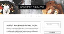 Desktop Screenshot of honkytonklondon.com